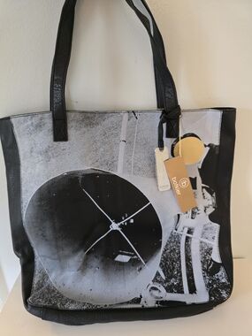 Botkier Black & White Graphic Tote